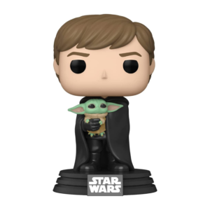 Kit Funko Luke Skywalker with Grogu + Exclusive Bundle Tee T-shirt