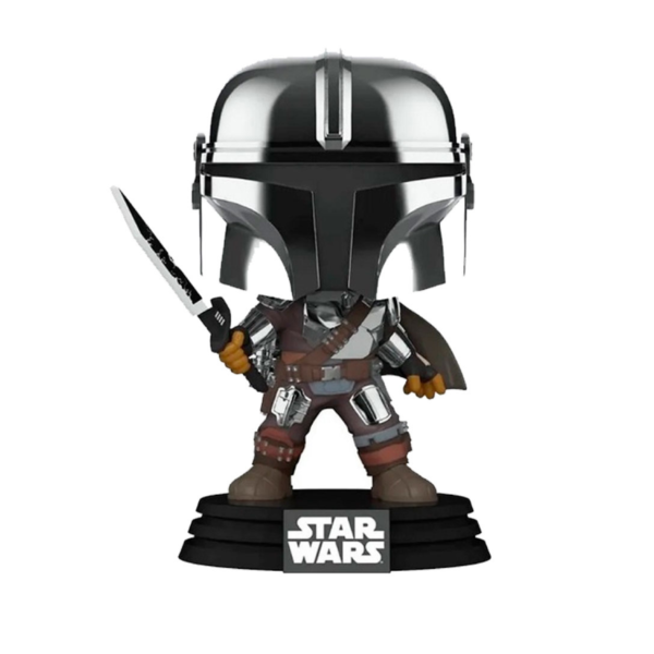 Funko The Mandalorian with Darksaber - (Glow) 491