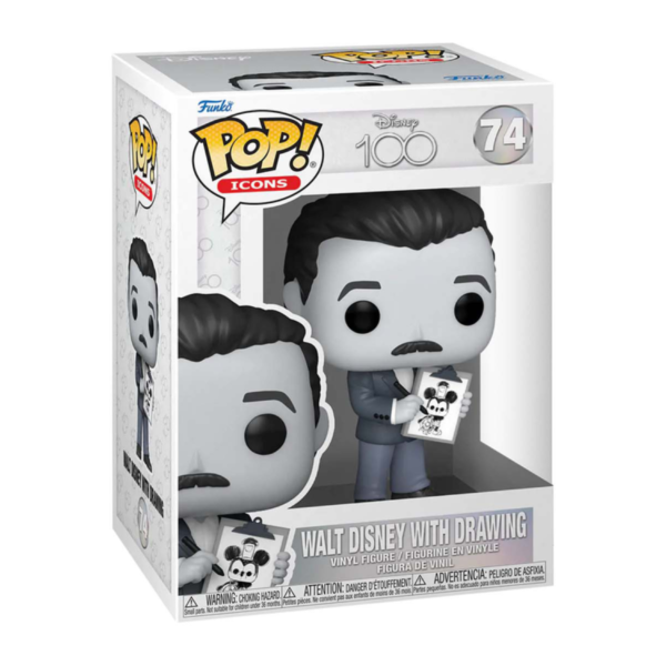 Funko DISNEY 100TH WALT DISNEY WITH DRAWING 74 - Image 2